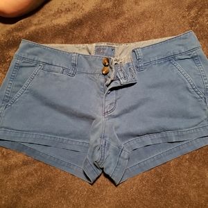American Eagle blue shorts size 4